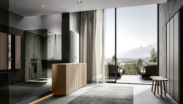 CHRONO 44 - Inset rectangular washbasin by Edoné by Agorà - view 3